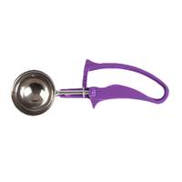 Thunder Group 3/4oz Stainless Steel Round Disher - Orchid - Size 40 - SLDS240G 