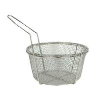 Thunder Group 13-1/4in x 5-1/8in Nickel Plated Wire Mesh Fry Basket - SLFB006 