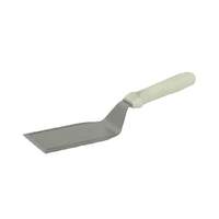Thunder Group 5-1/4in x 3in Stainless Steel Plastic Handle Hamburger Turner - SLHT064P 