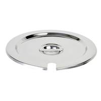 Thunder Group 11qt Stainless Steel Slotted Inset Pan Cover - SLIP008 