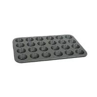 Thunder Group 24 Cup Non-Stick Carbon Steel Muffin Pan - SLKMP024 
