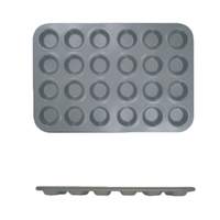 Thunder Group 24 Cup Non-Stick Carbon Steel Muffin Pan - SLKMP124 