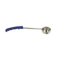 Thunder Group 2 oz Stainless Steel Solid Blue Handle Portion Controller - SLLD002