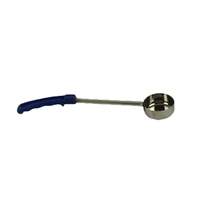 Thunder Group 8 oz Stainless Steel Solid Blue Handle Portion Controller - SLLD008A