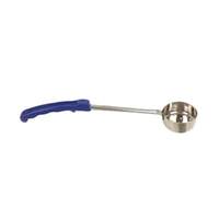 Thunder Group 2 oz Stainless Steel Perf. Blue Handle Portion Controller - SLLD102P