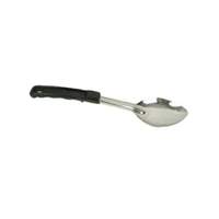 Thunder Group 11in Heavy Duty Stainless Steel Solid Basting Spoon - SLPBA111 
