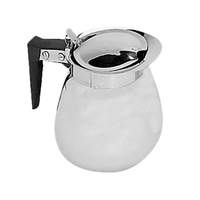 Thunder Group 64oz Open Rimmed Stainless Steel Coffee Decanter - SLRCD001 