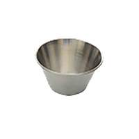 Thunder Group 3 oz Stainless Steel Round Sauce Cup - SLSA003