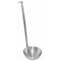 Thunder Group 10oz Stainless Steel Ladle with Hooked Handle - SLTL008 