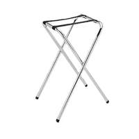 Thunder Group Chrome Plated Folding Tray Stand - SLTS001 