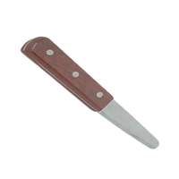 Thunder Group 3-1/4" Wood Handle Clam Knife - SLTWCK007