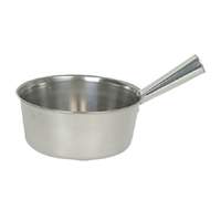 Thunder Group 2qt Stainless Steel Flat Base Water Ladle - SLWL001 