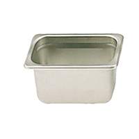 Thunder Group 1/9 Size 22 Gauge Stainless Steel Steam Table Pan - 4" Deep - STPA2194