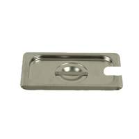 Thunder Group 1/6 Size 24 Gauge Stainless Slotted Steam Table Pan Cover - STPA5160CS 
