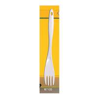 Thunder Group 12" White Melamine Salad Serving Fork - 1 Doz - W7105