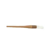 Thunder Group 1in Round Pastry Brush with Nylon Bristles & Wood Handle - WDPB006N 
