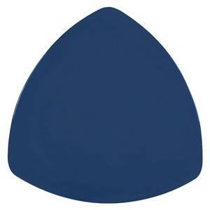 GET Diamond Peacock Blue Melamine 12" Triangle Plate - 1 Doz - TP-12-PB