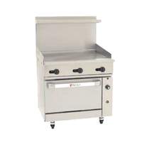 Wolf Commercial 36" Gas Challenger XL Restaurant Range w/ thermo controls - C36C-36GT