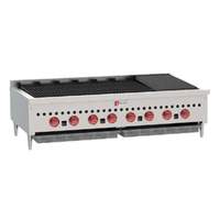 Wolf Commercial 46-3/4" WCountertop Charbroiler w/ (4) 14,500 BTU burners - SCB47