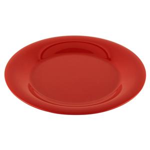 GET Diamond Cranberry Melamine 5.25in dia. Wide Rim Plate - 4dz - WP-5-CR 