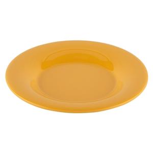 GET Diamond Tropical Yellow Melamine 5.5in dia. Mardi Gras Plate - WP-5-TY 