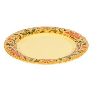 GET Venetian Melamine 6.5" dia. Wide Rim Plate - 4 Doz - WP-6-VN