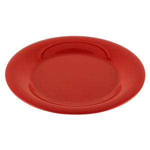 GET Diamond Harvest Cranberry Melamine 7.5" dia. Wide Rim Plate - WP-7-CR