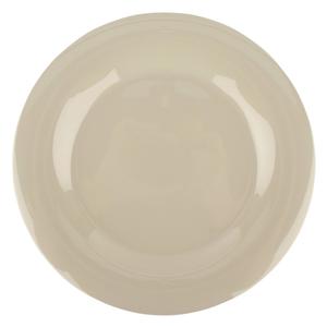 GET Diamond Ivory Melamine 9in dia. Wide Rim Plate - 2dz - WP-9-DI 