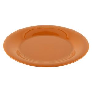 GET Diamond Harvest Pumpkin Melamine 9" dia. Wide Rim Plate - WP-9-PK