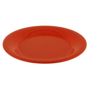GET Diamond Rio Orange Melamine 9in dia. Wide Rim Plate - 2dz - WP-9-RO 