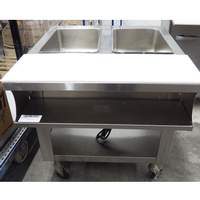 Used Advance Tabco 32" Electric 2 Well Hot Food Table w/ SS Top 120v - HF-2E-120