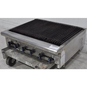 Used Radiance 36in Counter Top Radiant Gas Broiler 90,000 btu - TARB-36