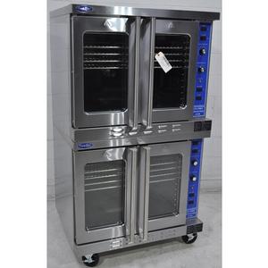 Atosa CookRite Double Deck Standard Depth Gas Convection Oven - ATCO-513NB-2