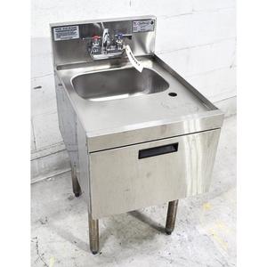 Used Krowne Metal 24"x18"W Krowne Std Underbar Hand Sink Unit - KR24-18ST