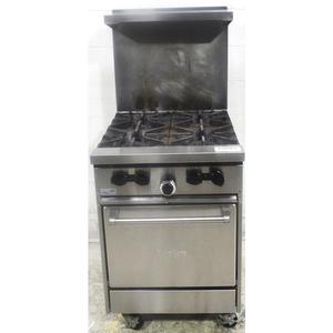 Used Garland 24" Gas Restaurant Range w/ 4 Burners - X24-4L