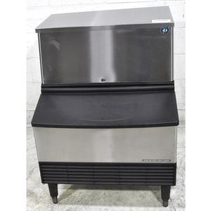 Used Hoshizaki Commercial Undercounter Air Cooled 260lb Ice Machine w/Bin - KM-260BAJ 