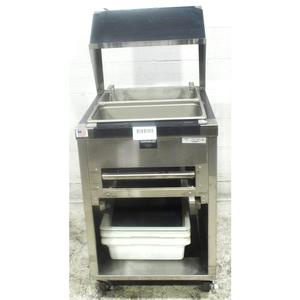 Used Giles Enterprises Breading & Batter Table with Dipping Basket & Sifter Drawer - BBT-O 