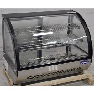 Used Atosa 4.6 cu ft Countertop Refrigerated Display Case - CRDC-46