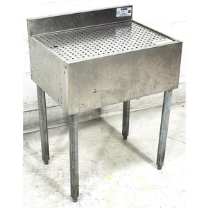 Used Krowne Metal Stainless 24in Underbar Add On Drainboard - 18-GS24