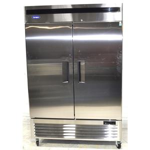 Used Atosa 46cuft Double Door Bottom Mount Reach-In Freezer - MBF8503GR 