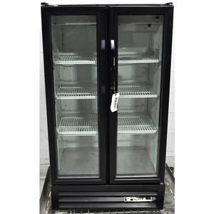 Used True 2 Section Glassdoor Merchandiser Refrigerator - GDM-30