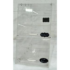 Used Counter Top Acrylic Display Case 4 Trays - ADC-4