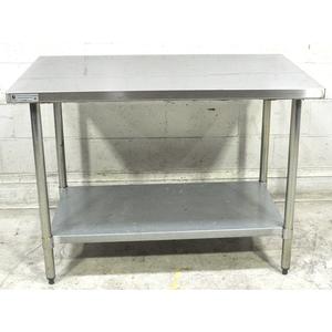 Used Falcon Food Service 30in x 48in Stainless Steel 18 Gauge Worktable - WT-3048 