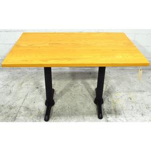 Used 30"x48" Rectangular Standard Height Table w/ Wood Finish