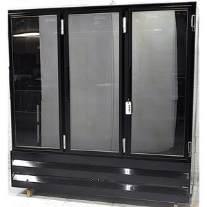 Used Howard McCray 3 Section Display Freezer with Swing Doors-Bottom Compressor - GF65BM-B-LED 