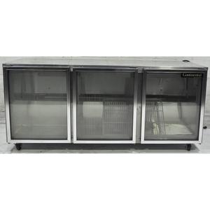 Used Continental Refrigerator 72 Inch Undercounter Refrigerator with Glass Doors - UC72-GD