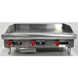 American Range 36" Gas Countertop Thermostatic Control Flat Griddle - ARSTG-36