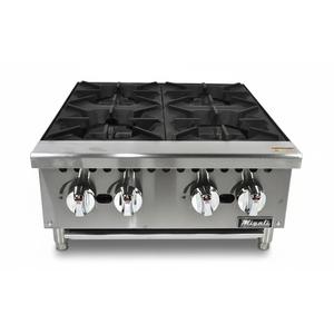 Migali 4 Burner Hot Plate Stainless Steel - HP-4-24 
