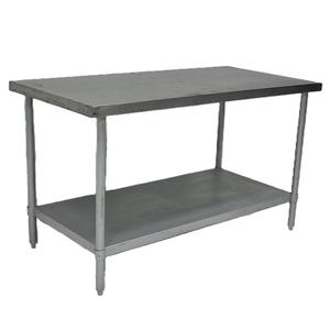 Used Stainless Steel Economy Work Table 30 x 60 w/ Undershelf