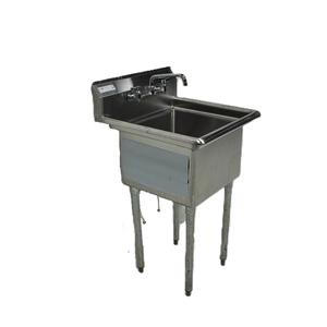 Used Falcon 18" x 18" Stainless Steel 1 Compartment Sink - E1C-18X18-0